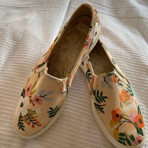 Keds platform slip on sneakers